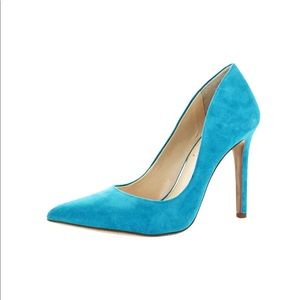Jessic Simpson Suede Heel Pumps